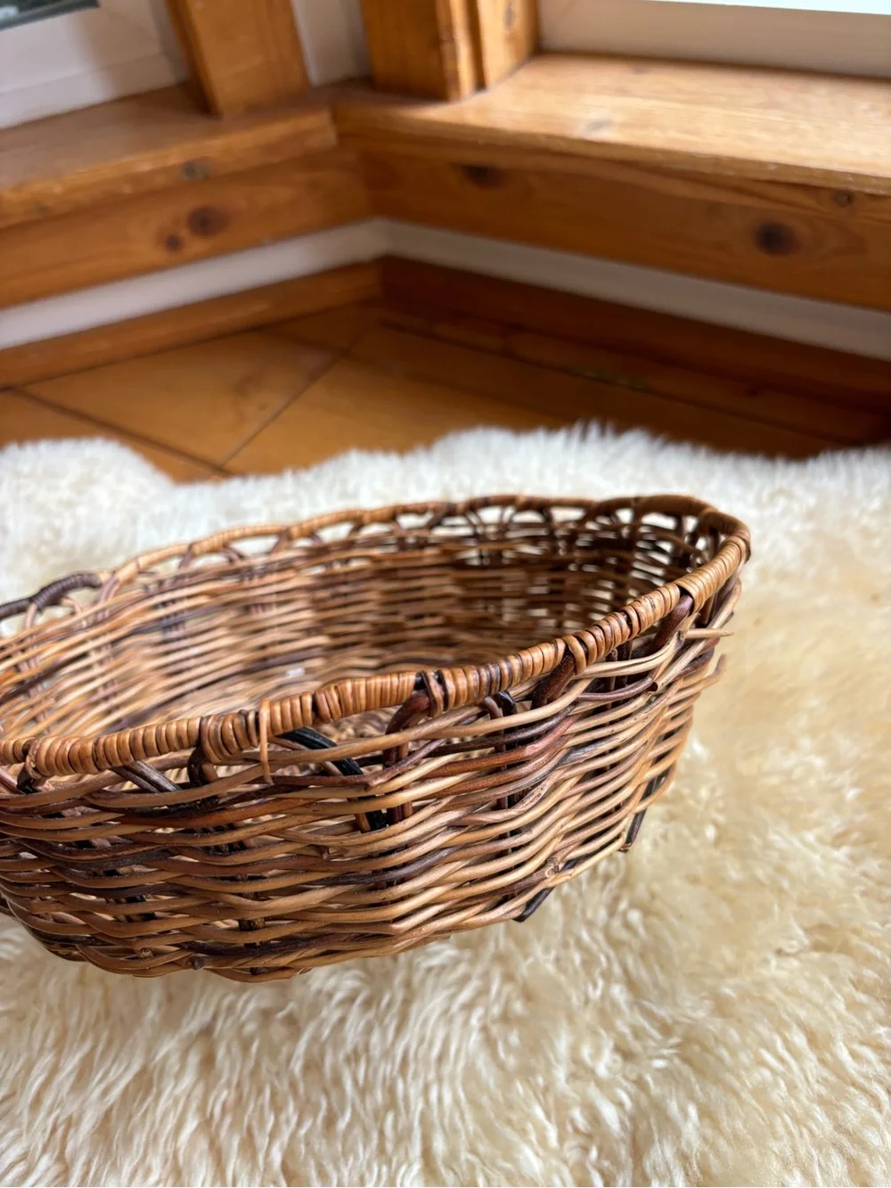 Vintage Wicker Basket